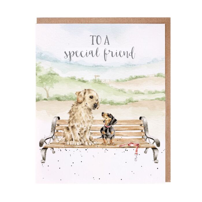 Wrendale Designs 'Special Friend' Dog Friendship Card